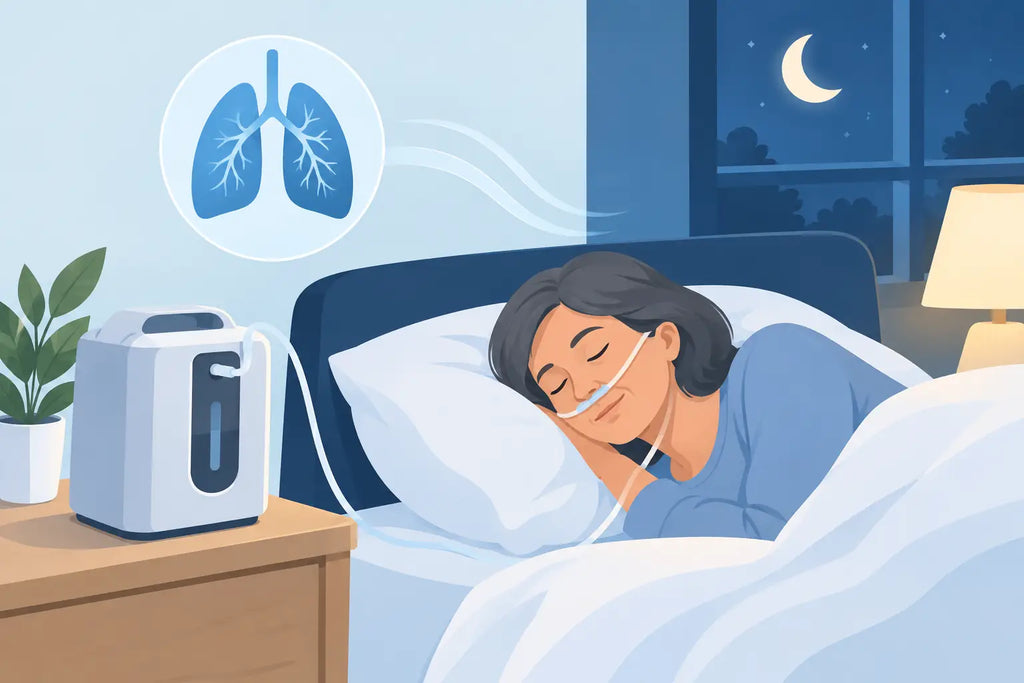 Pulmonary Fibrosis Oxygen Routine for Better Sleep