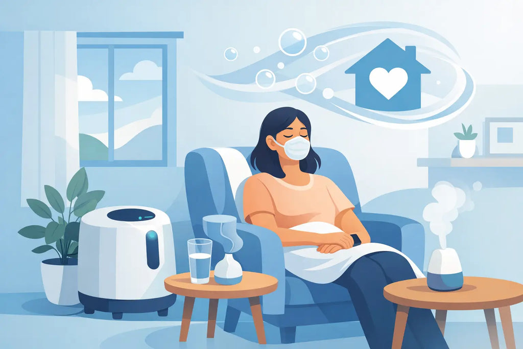 Cannula-Free Oxygen Therapy at Home