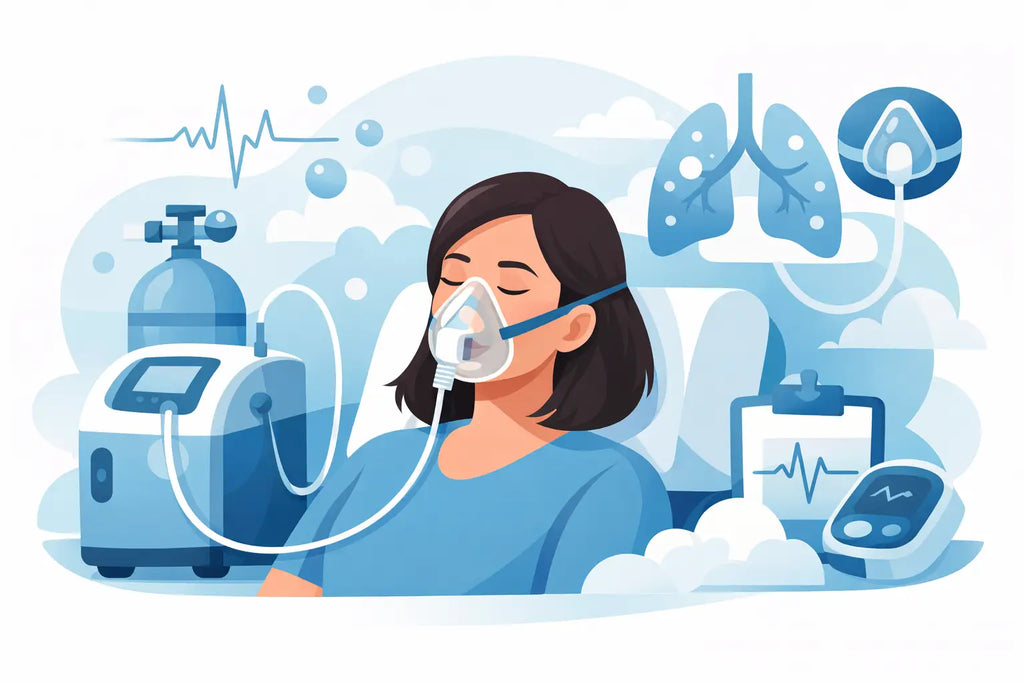 Oxygen Therapy Without Nasal Cannula