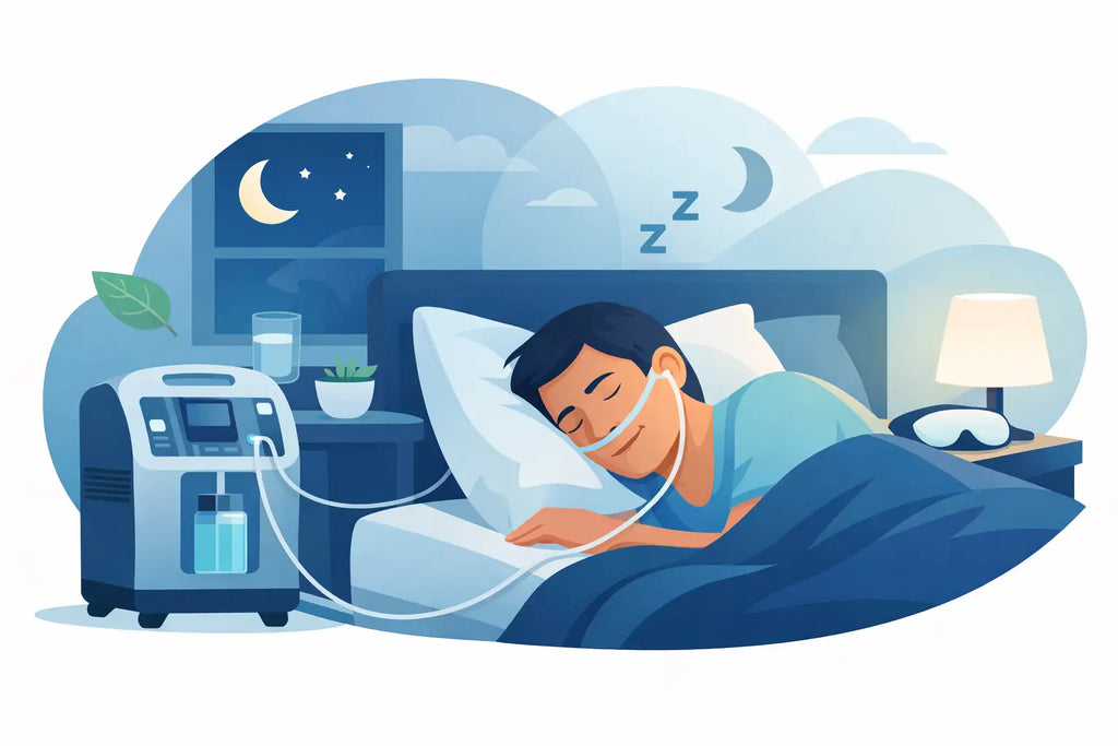 Best Ways to Sleep on Oxygen More Comfortably
