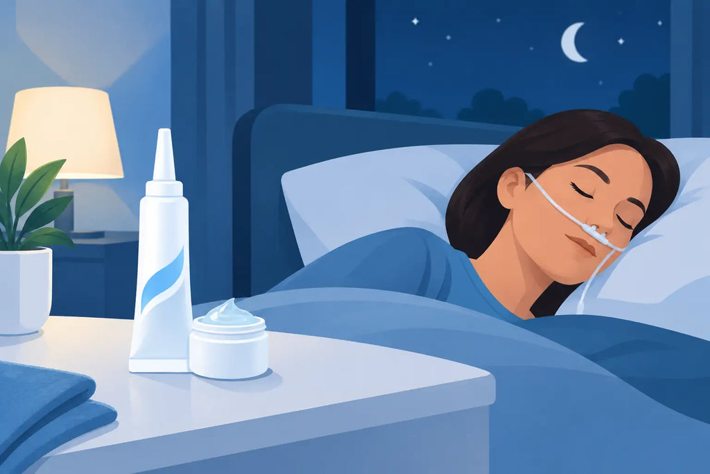 Saline Nasal Gel Review for Nighttime Oxygen Users