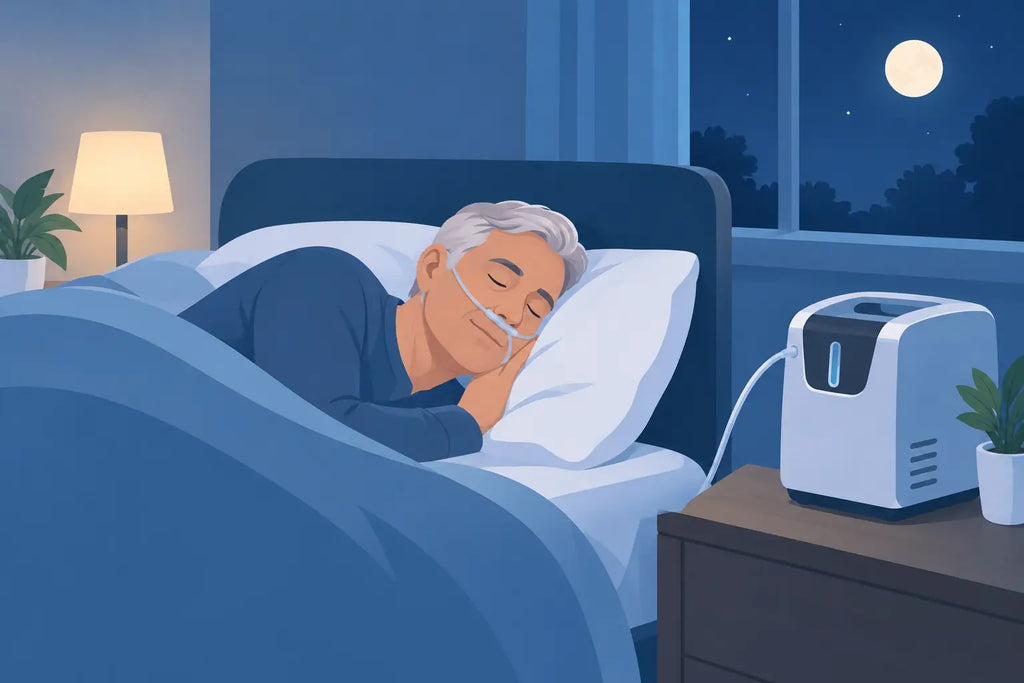 COPD Nighttime Oxygen Success Starts With Sleep