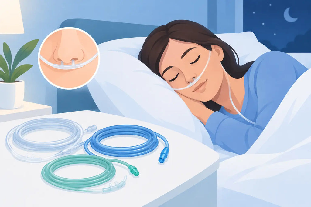 Cannula Tubing Selection for Better Sleep