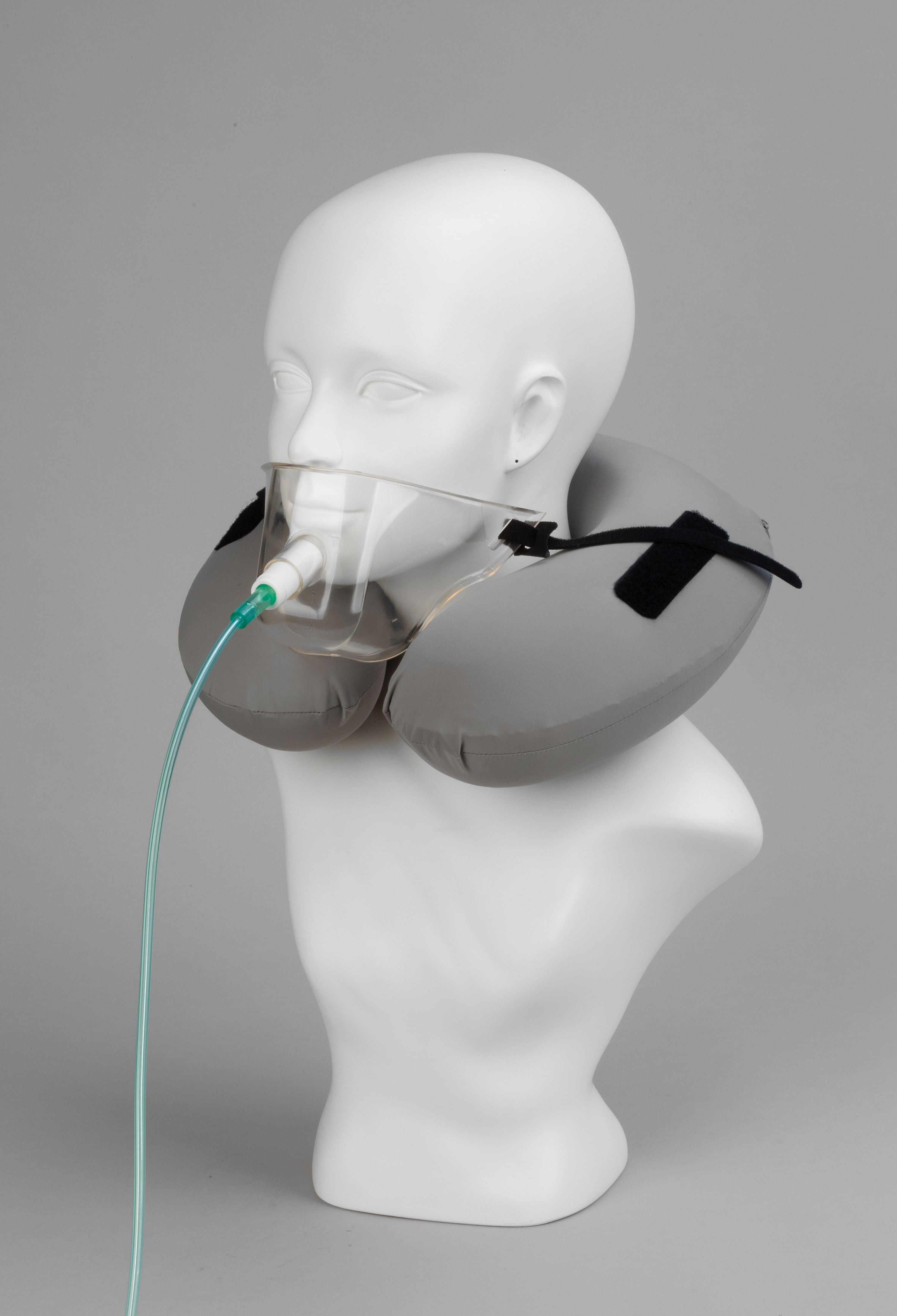 Oxyllow Universal | Travel Neck Pillow with Oxygen Attachment | Take a break from your Nasal Cannula