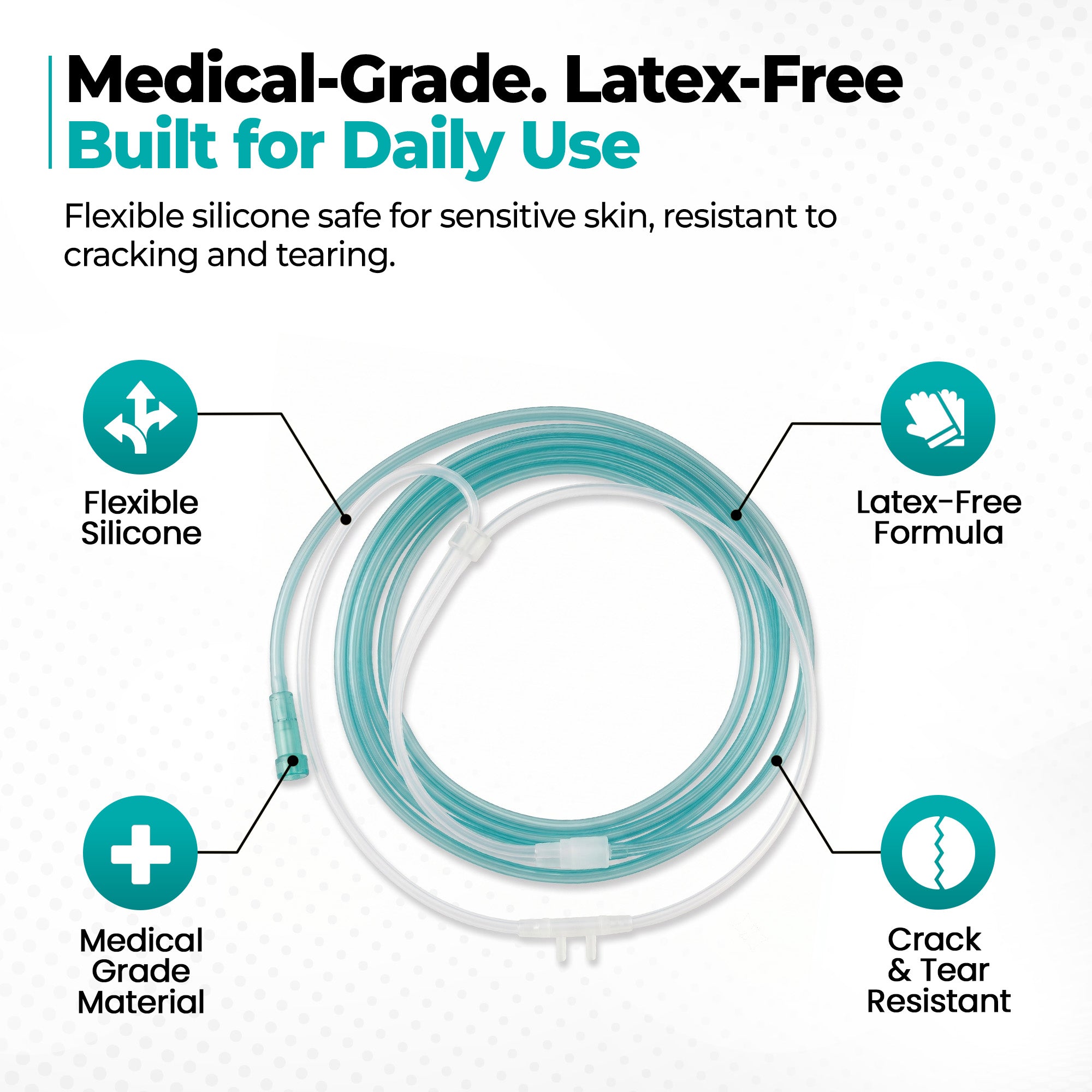 Oxyllow Tube-soft Nasal Cannula 7ft