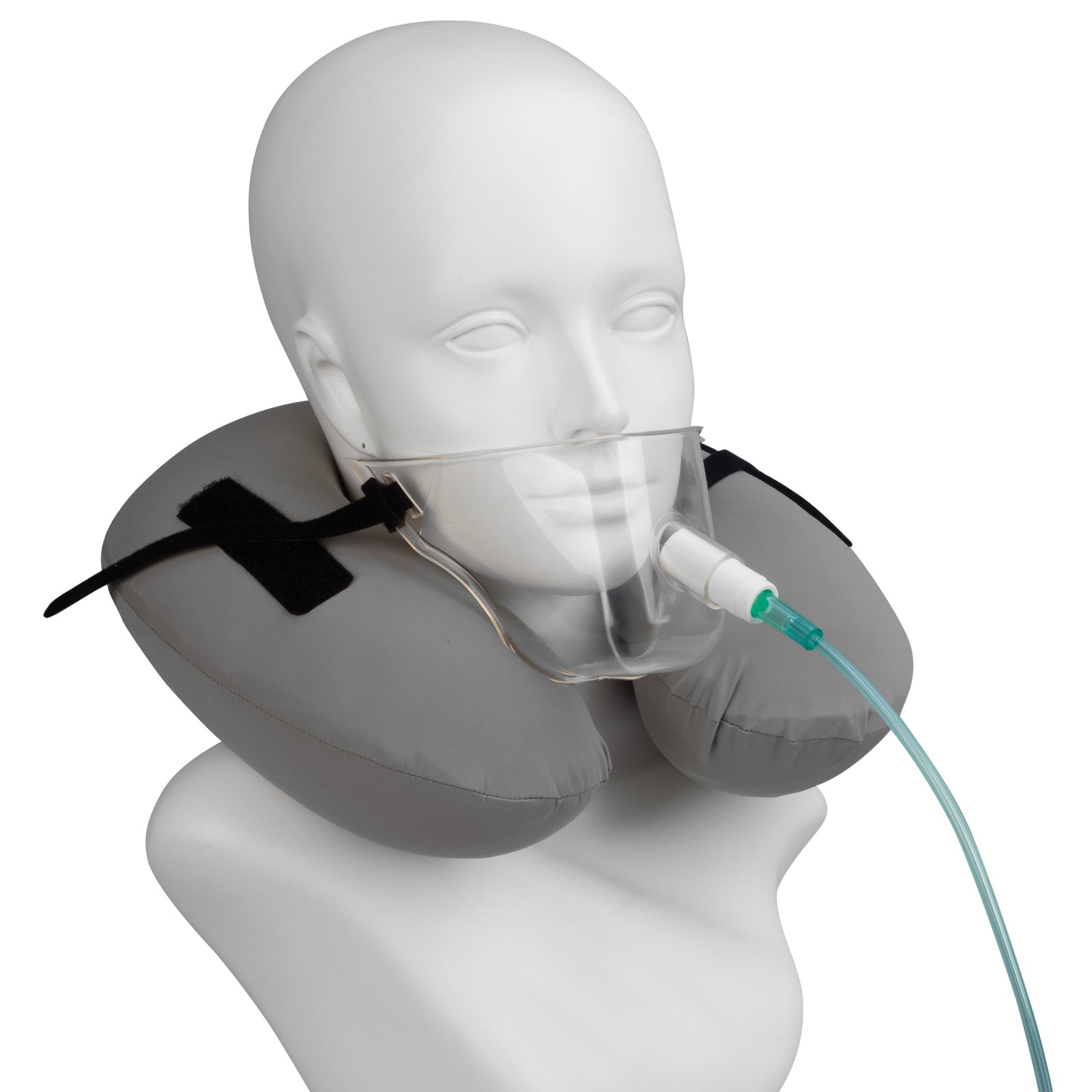 Oxyllow Universal | Travel Neck Pillow with Oxygen Attachment | Take a break from your Nasal Cannula