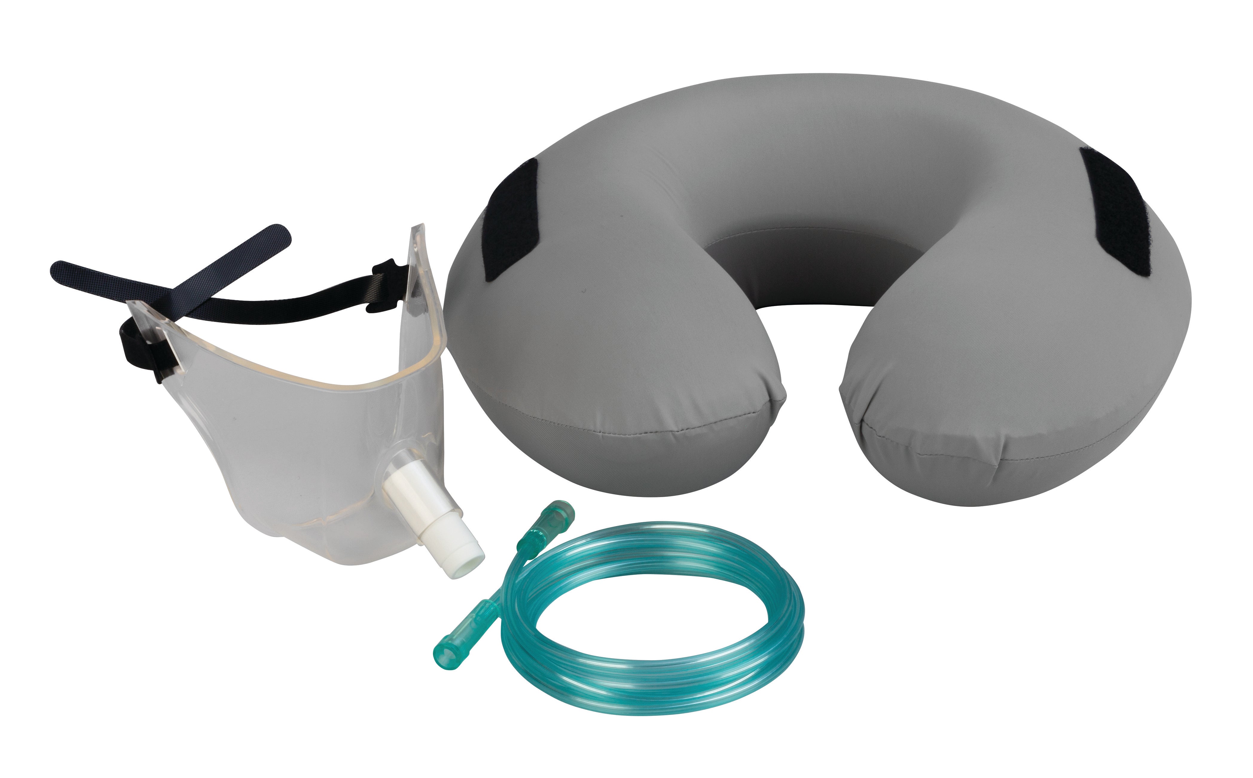 Oxyllow Universal | Travel Neck Pillow with Oxygen Attachment | Take a break from your Nasal Cannula